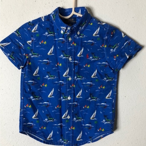 Polo Ralph Lauren Other - POLO RALPH LAUREN Toddler Boys Sailboat Cotton Polo Shirt NWT. 5